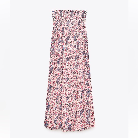 Zara Paisley Print Dress - Picture 4 of 4